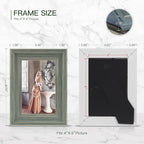 XUANLUO 3 Pack 4x6 Inch Picture Frames Farmhouse Rustic Vintage Distressed Wood - Image 2