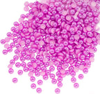qiipii 1650PCS 5mm Rose Red Half Round Pearls Bulk by qiipii