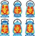 40PCS Sunday School VBS Crafts Bulk: Paper Oil-Lamp Nativity Suncatchers by Renbuzhu
