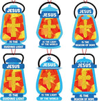 40PCS Sunday School VBS Crafts Bulk: Paper Oil-Lamp Nativity Suncatchers by Renbuzhu