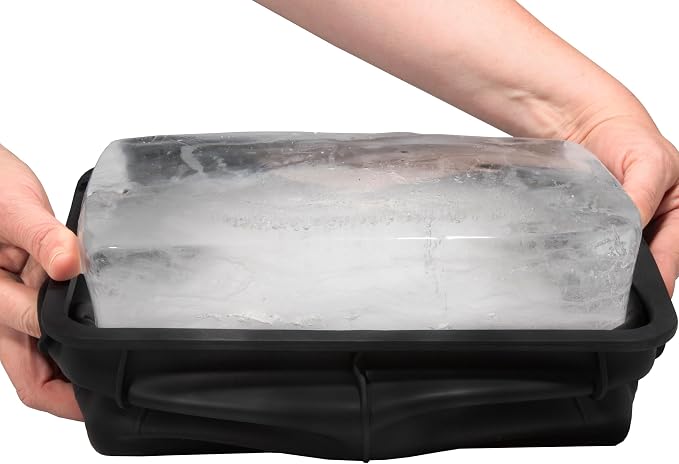 Ice Block Form Makes 12 Lb. Ice Cube 11" x 7" x 5" Largest Available Ice Block - Image 8