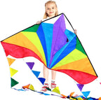 HONBO Large Delta Kite for Kids & Adults, Extremely Easy to Fly Kite for Beach by HONBO