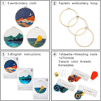 Embroidery Kits for Beginners Adults, Stamped Cross Stitch kits for Adult - Image 6