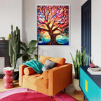 xackcme Tree Paint by Numbers for Adults - Image 4