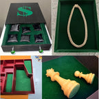 Green Large Size Self Adhesive Soft Velvet Drawer Liner DIY Fabric Felt Liner - Image 5