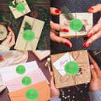 Lumin Green 300 Pcs Wax Seal Beads, Sealing Wax Beads, Refilling Octagon Wax - Image 6