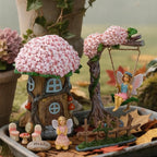 Miniature 8 Pcs Mini Garden Furniture, Fairy Garden Accessories Kit, Resin - Image 7