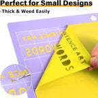 HTVRONT Heat Transfer Vinyl Yellow HTV Rolls, HTV Vinyl - Image 4