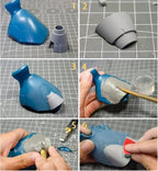 AB Epoxy Sculpt Clay, with Tools, 2 Part Modeling Compound 1 Pound | - Image 7