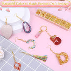 Paxcoo Gold Jump Rings for Jewelry Making - Image 6