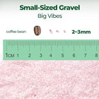 T4U Tumbled Chips Stones Crushed Crystal Quartz 1 LB, Irregular Shaped Gravel - Image 4