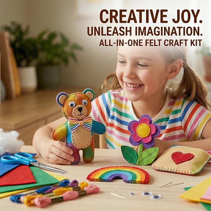 Felt Sewing Craft Kit, decorations - Image 3