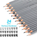 Dyvicl Professional Drawing Sketching Pencil Set - Image 2