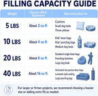 Bean Bag Filler, 10lbs Shredded Memory Foam Stuffing, Filling & Refill - Image 4