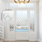 rabbitgoo Privacy Window Film Frosted Glass, 17.5" x 157.4" | Sun Blocking Non - Image 9