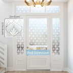 rabbitgoo Privacy Window Film Frosted Glass, 35.4" x 157.4" | Sun Blocking Non - Image 9