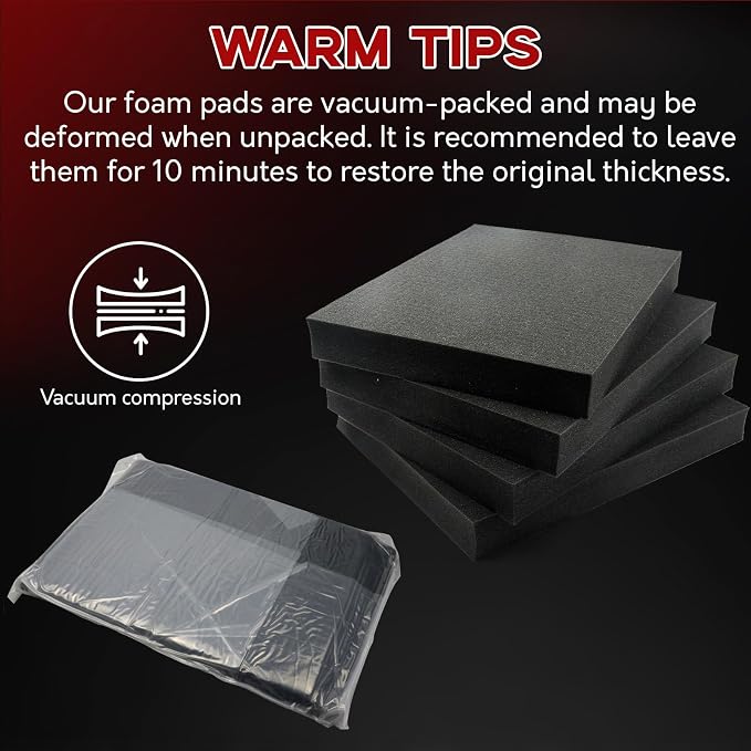 PINGMIC 4 Pack Gun Case Foam inserts - Image 6
