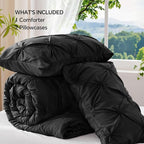 BEDELITE Black King Size Comforter Set - Image 7