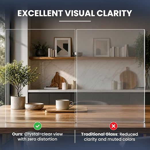 BARNWOODUSA Plexiglass Sheets for Replacement Picture Frame Glass - Image 7