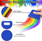 EEEKit 27 PCS Palette Knife Set, Stainless Steel Spatula Pallet Knife - Image 3