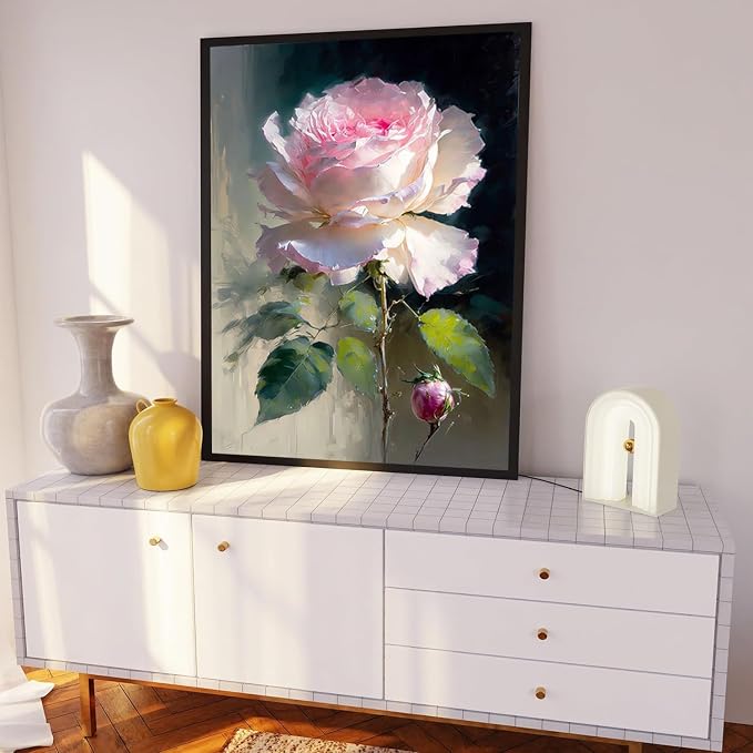 xackcme Rose Paint by Numbers for Adults - Image 4
