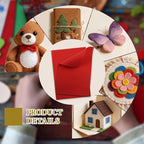 12 Pcs Felt Sheets, 7x11 Inch Stiff Felt - Image 4