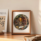 KAAYEE Wooden Puzzles for Adults, 3D Visual Effect Tree House Library Wooden - Image 4
