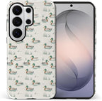 for Samsung Galaxy S26 Ultra Case, Cute Duck Pattern Glossy 2 in 1 Shockproof - Image 2
