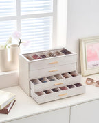 Lolalet Sunglasses Storage Box for Women, Eyewear Eye Glass Organizer - Image 5
