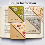 MOTEERLLU Personalized Hand Embroidered Corner Bookmark - Image 4