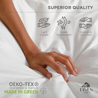 Linen Home 100% Cotton Percale Sheets Twin Size, Deep Pocket, 3 Pieces Set - Image 7