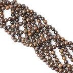45PCS 8mm Natural Bronzite Gemstone Round Loose Beads - Image 4