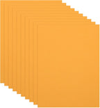 PATIKIL 10 Pcs Orange EVA Foam Sheets, 12 x 8 Inches Foam Sheets by PATIKIL