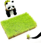Woohome 2 PCS Model Grass Tufts Resin Static Scenery Model, Artificial Grass - Image 2