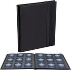 Card Binder, 360 Pockets Upgraded Trading Card Binders, Cards Collection Binder by JIQEZNL