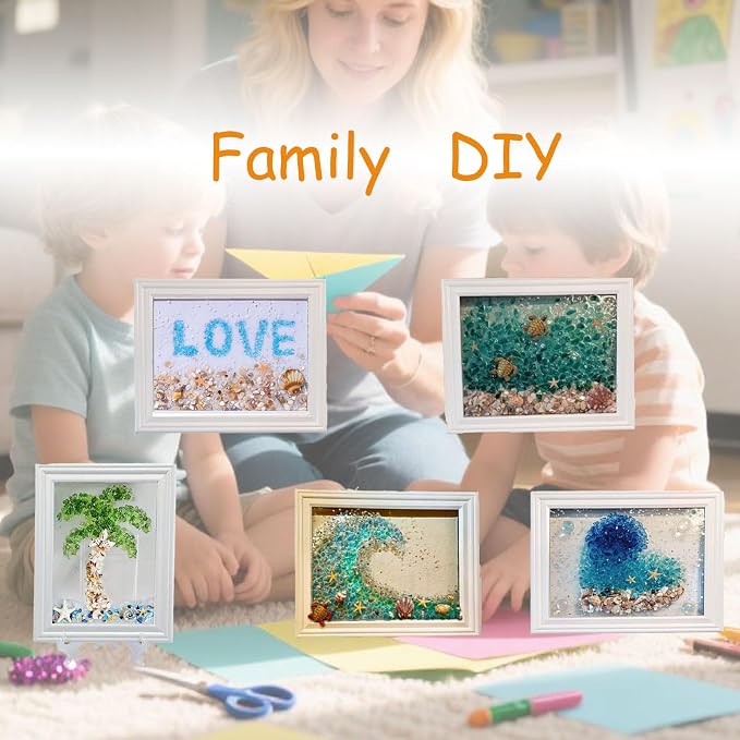 Sea Glass Art Kits, New Sea Glasss Resin Art Kits - Image 6