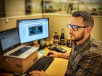 MAGID Y50 Safety Glasses for Construction | Black Frame — 72-Pack, ANSI Z87.1+ - Image 6