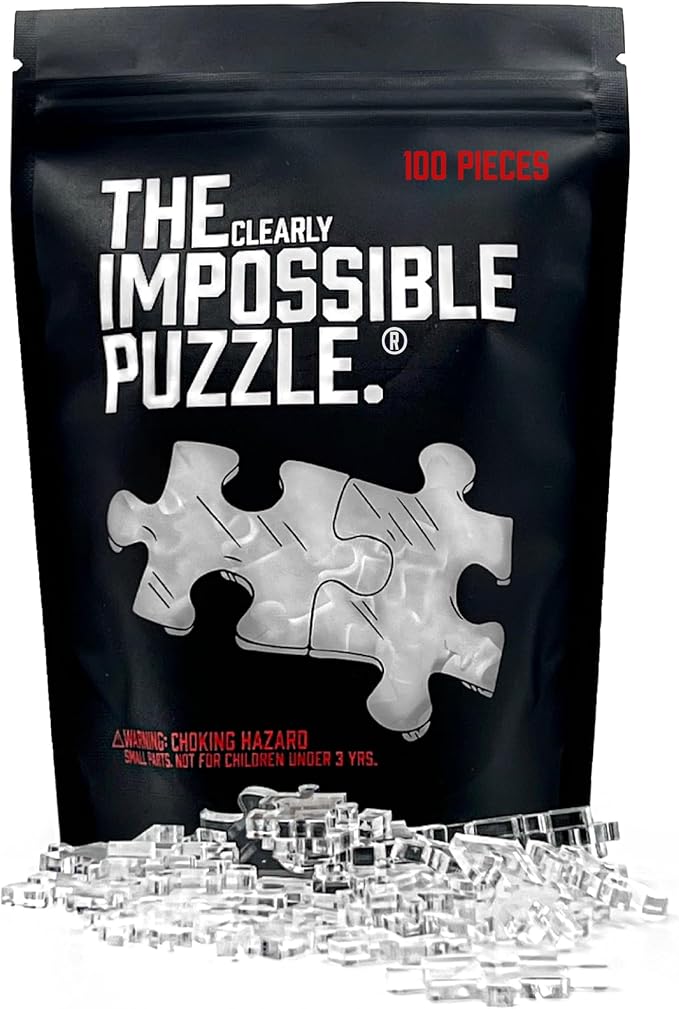 The Clearly Impossible Puzzle 100, 1000 Pieces Hard Puzzle - Image 8