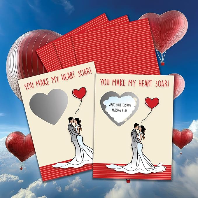 My Scratch Offs 20 Pack You Make My Love Soar DIY Make Your Own Scratch Off - Image 4