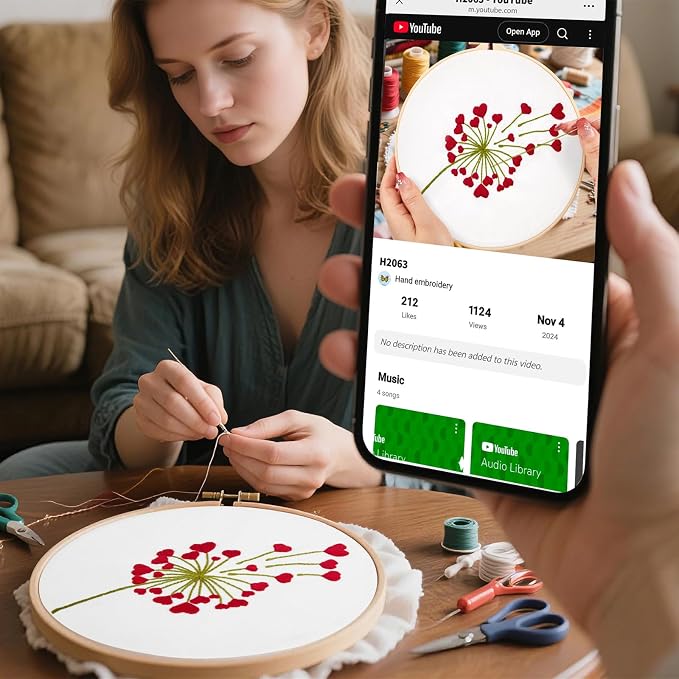 Lover Valentine's Embroidery Kits - Image 3