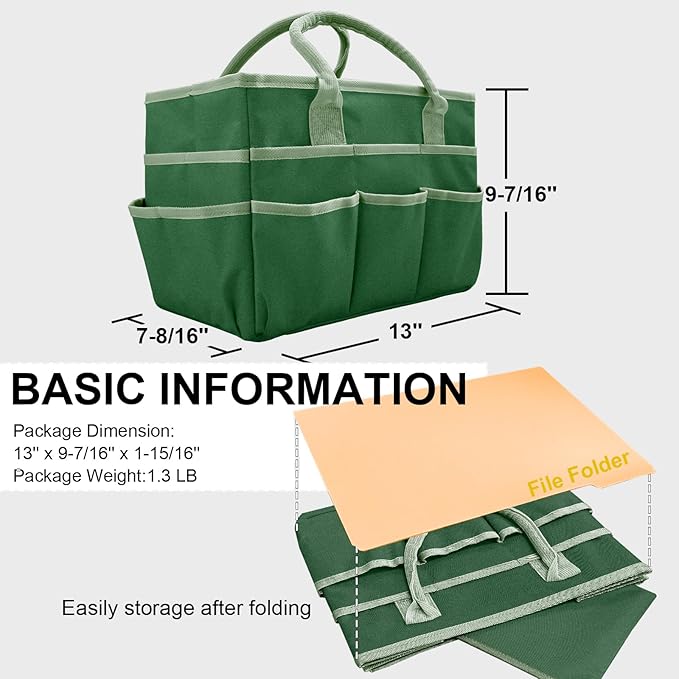 Cupohus Art Organizer Craft Storage Tote Bag - Image 3