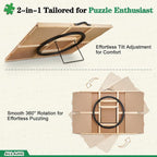 ALL4JIG 1500 Pieces 2-in-1 Tilting & Rotating Puzzle Board, 34.25" x 25.20" - Image 3