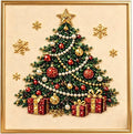 DIY Christmas Pearl Diamond Art Painting Kit, Cute Santa Elk Christmas Pearl by Unknown