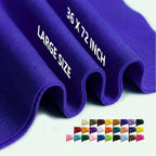 Dark Royal Blue Felt Fabric 36" x 72" 1.6mm Thick Large Craft Sheet | Soft by MEDIANER