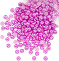 qiipii 380PCS 8mm Rose Red Half Round Pearls Bulk by qiipii