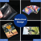 200 Pcs Soft Trading Card Sleeves, Top Loading Penny Card Sleeves - Image 5