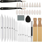 43 PCS Blending Stumps and Tortillions Paper Art Blenders Sketch Drawing | by N+NOROCME