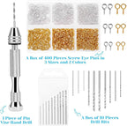Pin Vise for Resin Casting Molds, Shynek Hand Drill for Jewelry Making Resin - Image 2