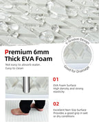 Abahub EVA Foam Boat Flooring Self-Adhesive Decking Surfboard Traction Pad | - Image 3