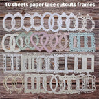 Vintage Scrapbook Window Frames Cutout - Image 4